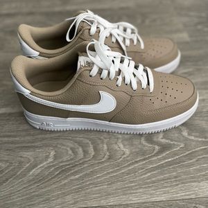 Nike Air Force 1 Khaki/White Size 10